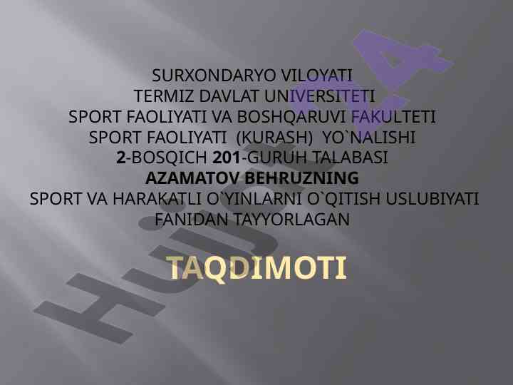 Voleybolda to'p o'yinga kiritish texnikasi