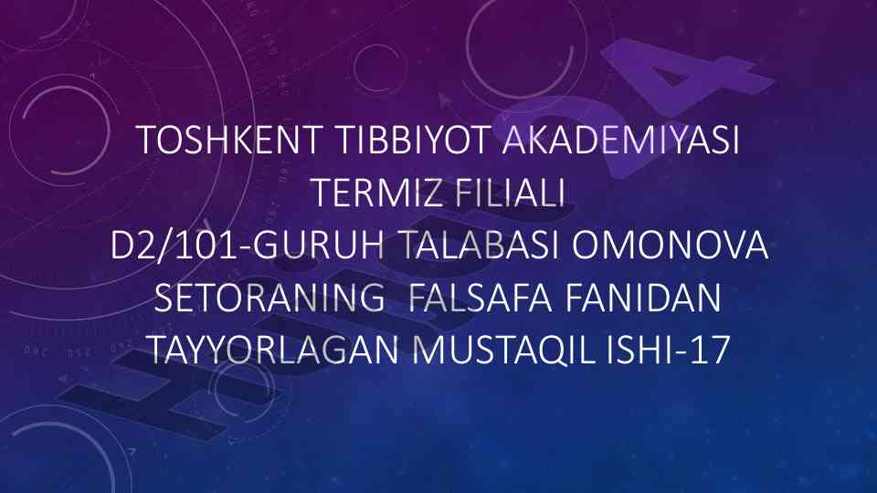 Zamonaviy ta'limning o'rni va muammolari