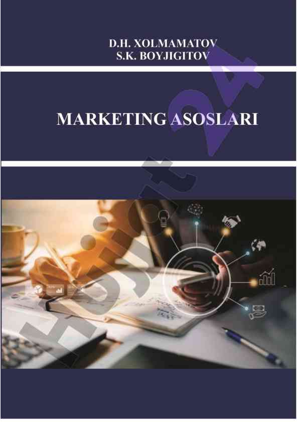 Marketing asoslari darsligi va ta’riflari