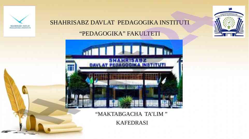 O‘zbekiston respublikasi ta’lim qonuni tahlili