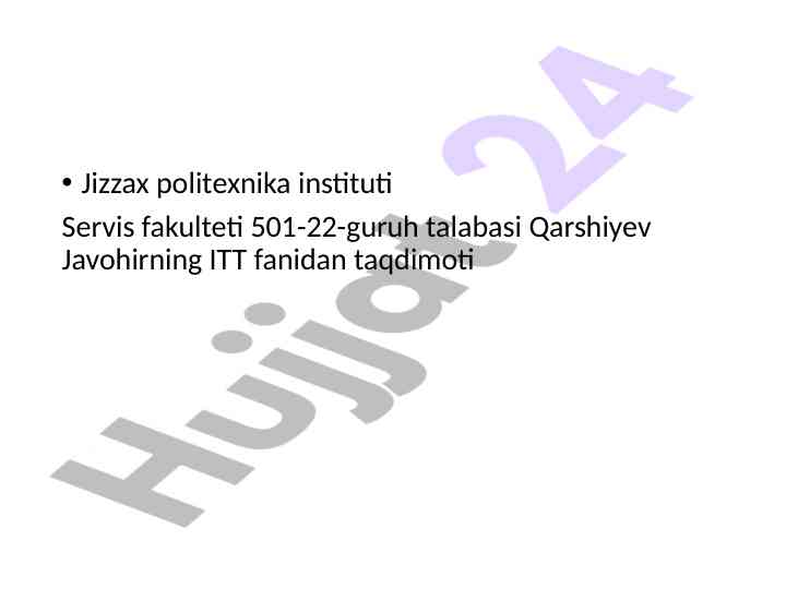 Shahar transport tizimida elektron to'lov tizimi