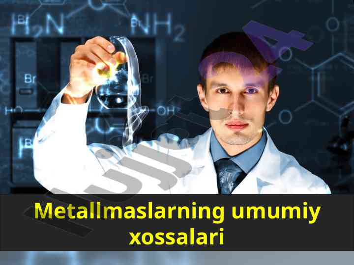 Metallmaslarning umumiy xossalari va ta'sirlashuvi