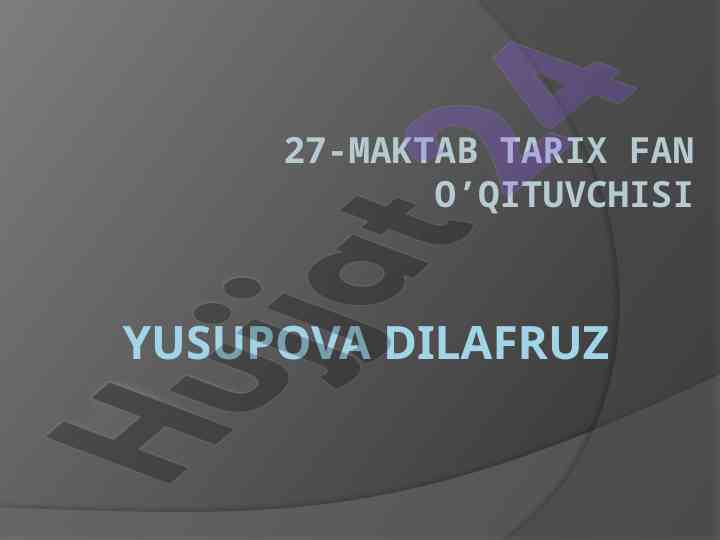 Turkistonda maorif tizimining tashkil etilishi
