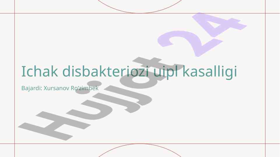 Ichak disbakteriozi: sabablari va belgilari