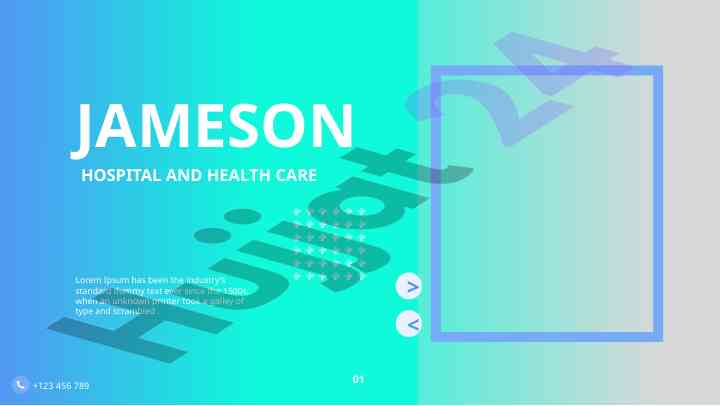 Standard dummy text in health care industry