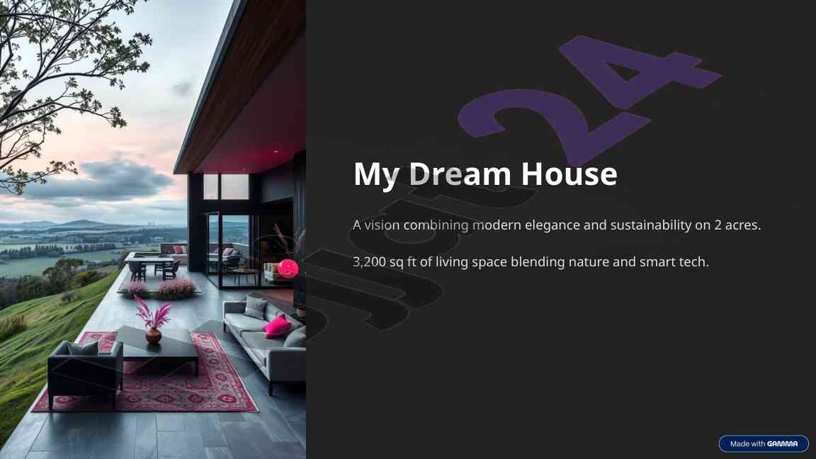 Sustainable modern house design and features