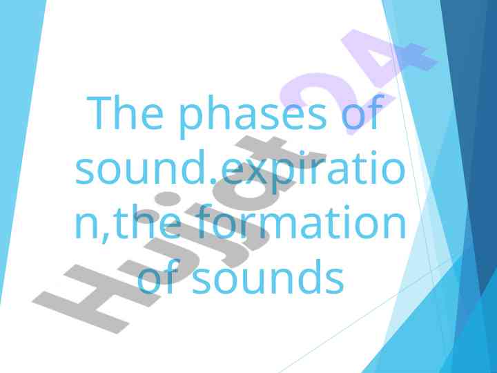Phases of sound and their importance in waveform