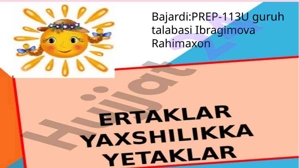 Bojir va chol: abstrakt hikoya va tahlil