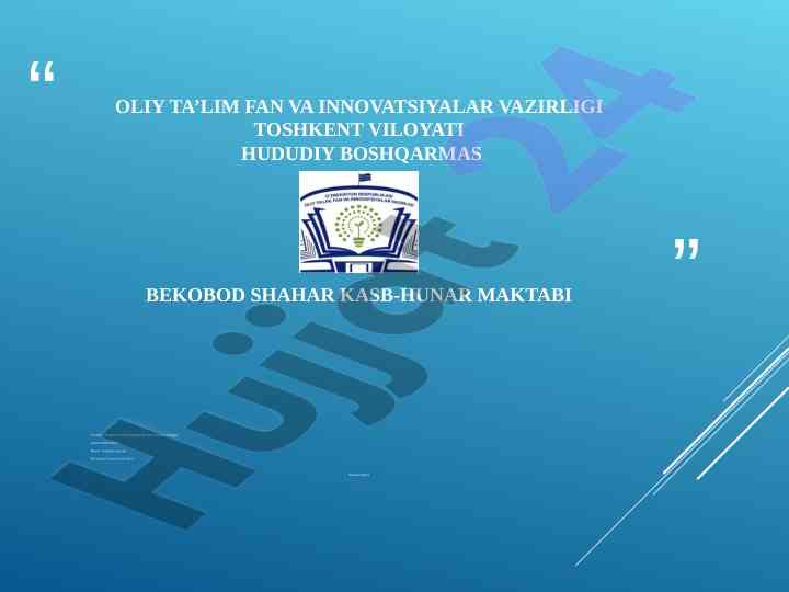 Porshenli nasoslar va suv ta’minoti tizimlari