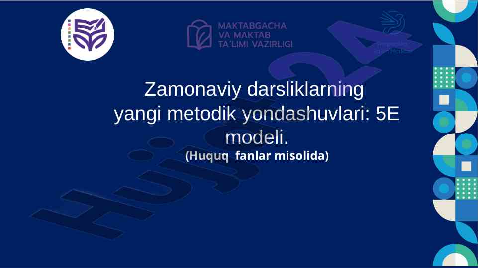 Zamonaviy darsliklarning yangi metodik yondashuvlari