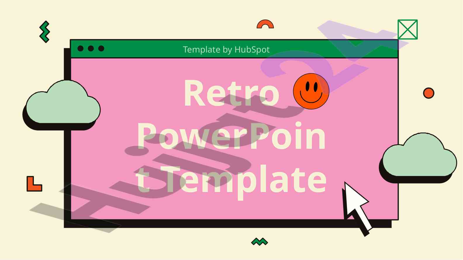 Retro powerpoint template for effective presentations