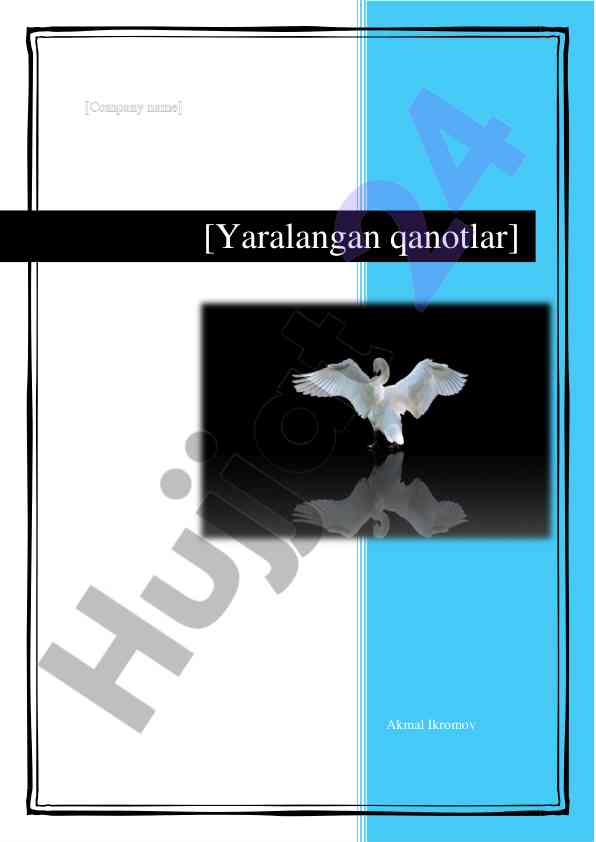 Yaralangan qanotlar: insoniyat psixologiyasi