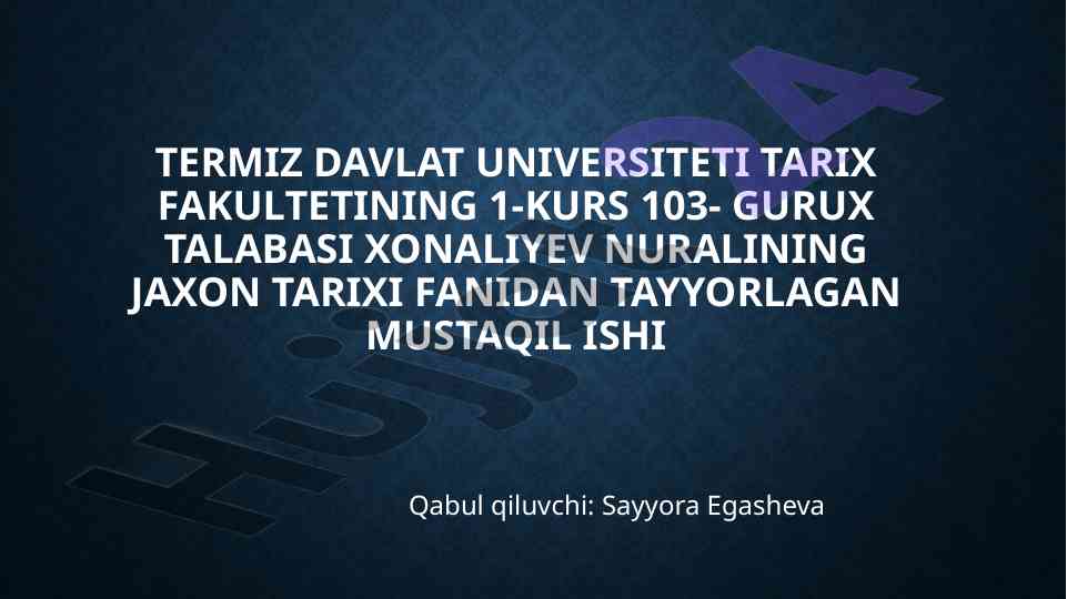 Afina dengiz ittifoqi haqida mustaqil ish