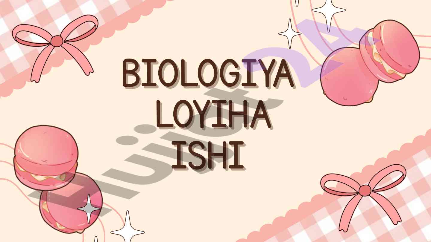 Oqsil haqida umumiy loyiha ishi