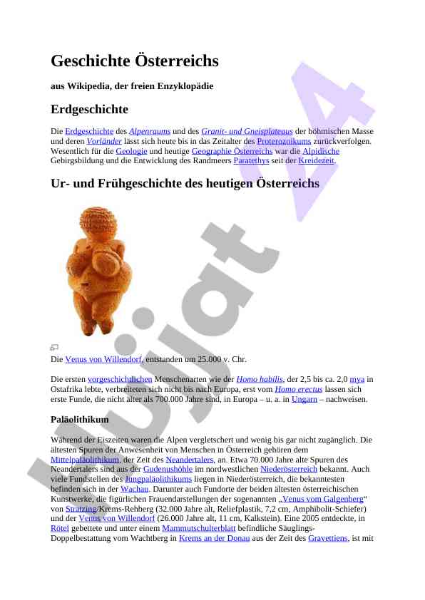 Erdgeschichte österreichs im kontext der geologie