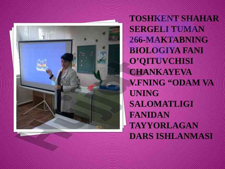 Eshitish organlarining tuzilishi va gigiyenasi