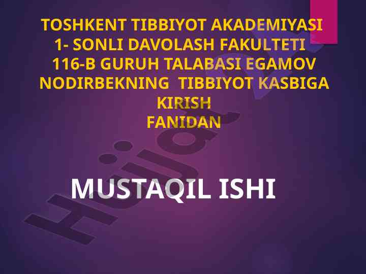 Sog'lom bolani chiniqtirish usullari