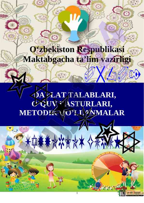 Maktabgacha ta’lim tizimi davlat talablari