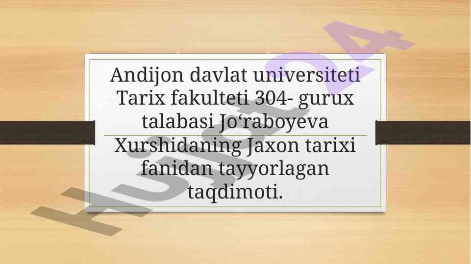Mogʻuliston yangi davrda tarixi taqdimoti