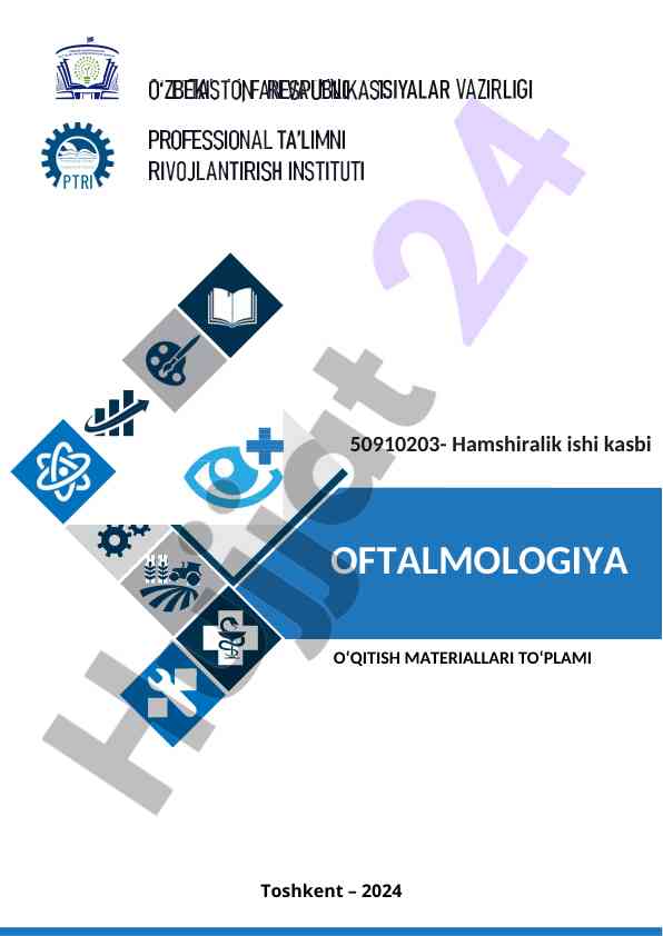 Oftalmologiya o‘qitish materiallari to‘plami