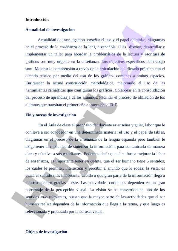 Tablitsa va diagramalar bilan ispan tili o‘qitish