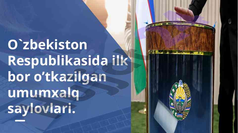 O‘zbekiston respublikasi prezident saylovlari tahlili