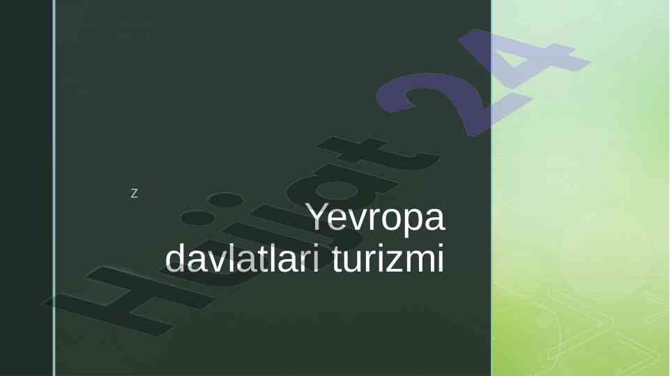 Shimoliy yevropa turizmi tarix va statistikalar