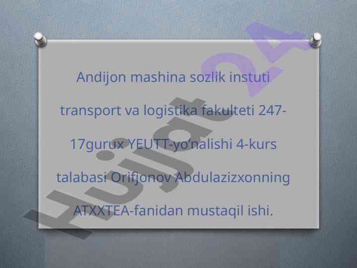 O'zbekiston avtomobillashtirish va yo'l tarmoqlari o'sishi