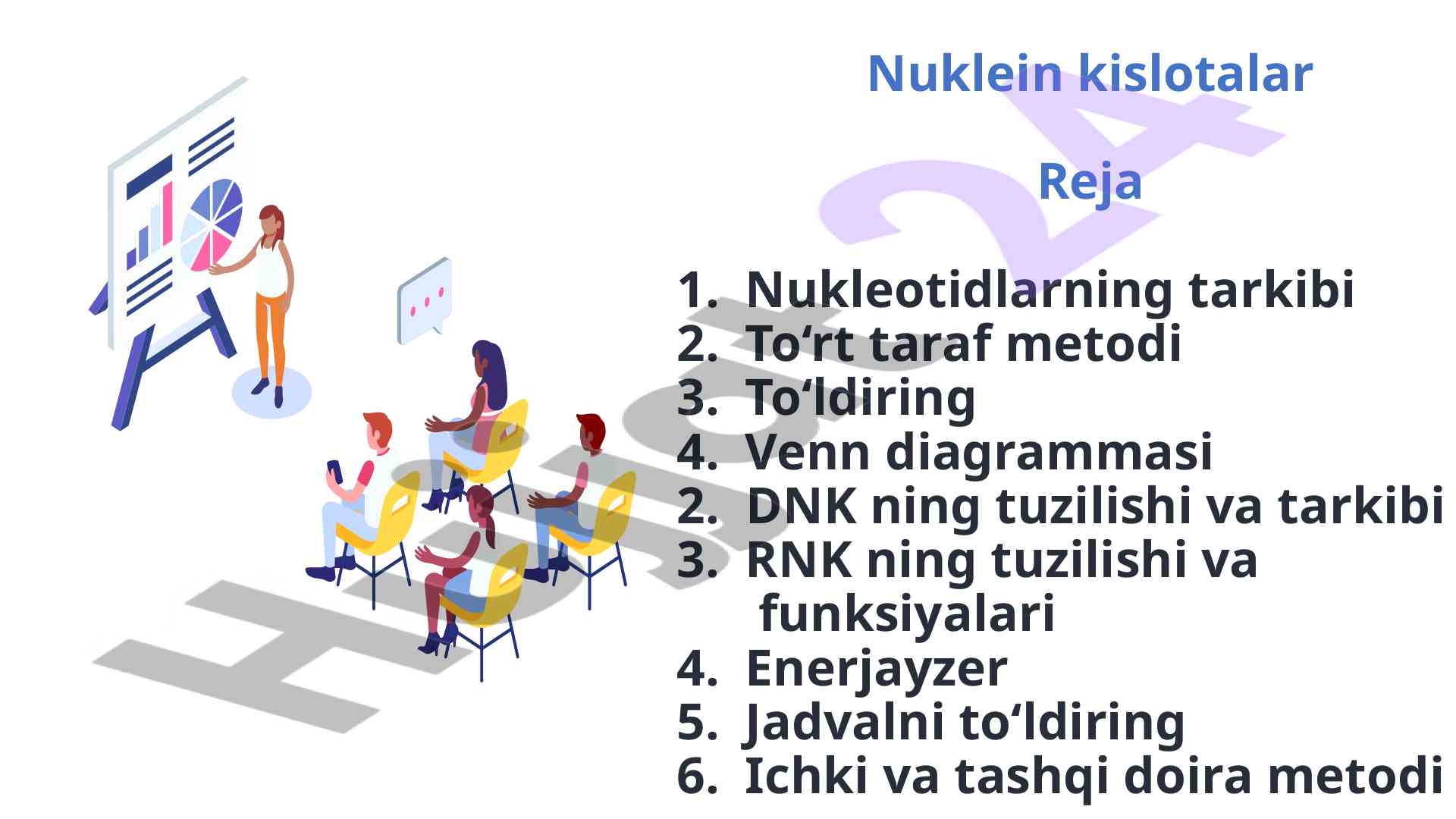 Nuklein kislotalar va ularning tashqi tuzilishi