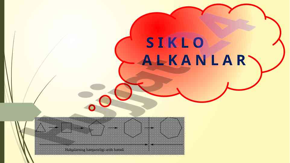 Sikloalkanlar: izomeriyalari va fizikaviy xossalari