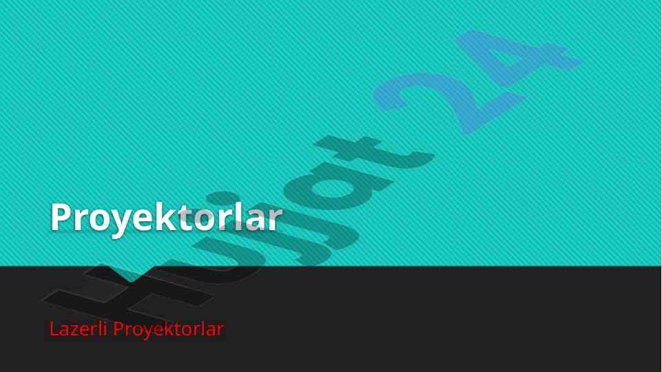 Lazerli proyektorlar haqida ma'lumotlar