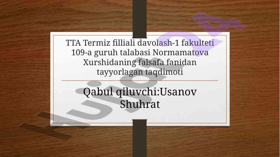 Hozirgi zamonda umumbashariy muammolar