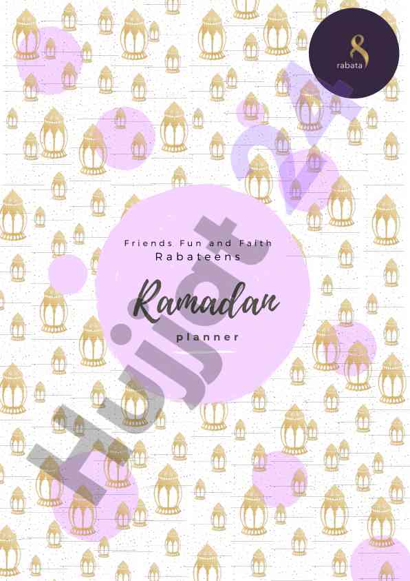 Ramadan friends fun and faith planner