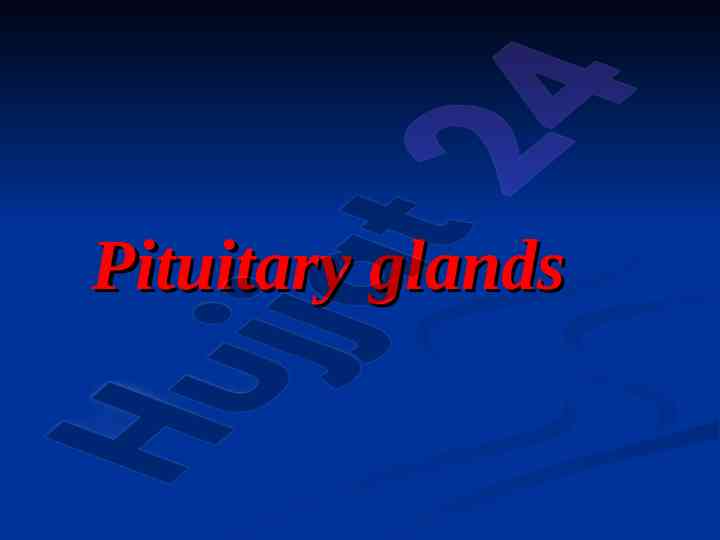 Understanding the functions of the pituitary gland