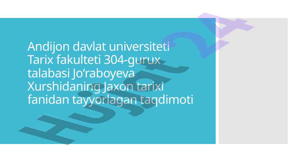 Shimoliy afrika mamlakatlari tarixiy rivojlanishi
