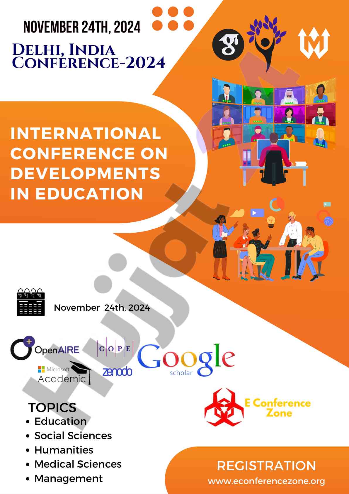 International conference on developments in education