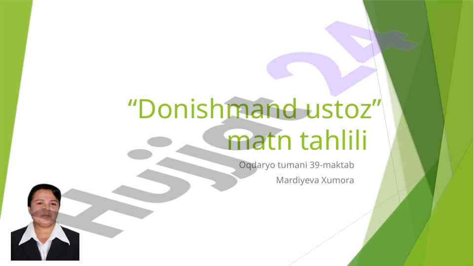 Tahlil donishmand ustoz ibn sino haqida