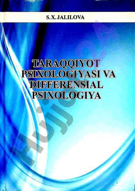 Taraqqiyot psixologiyasi va differensial psixologiya