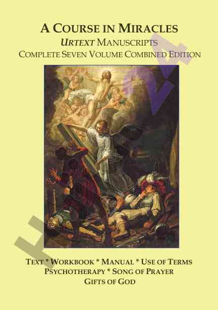 A course in miracles complete seven volume edition