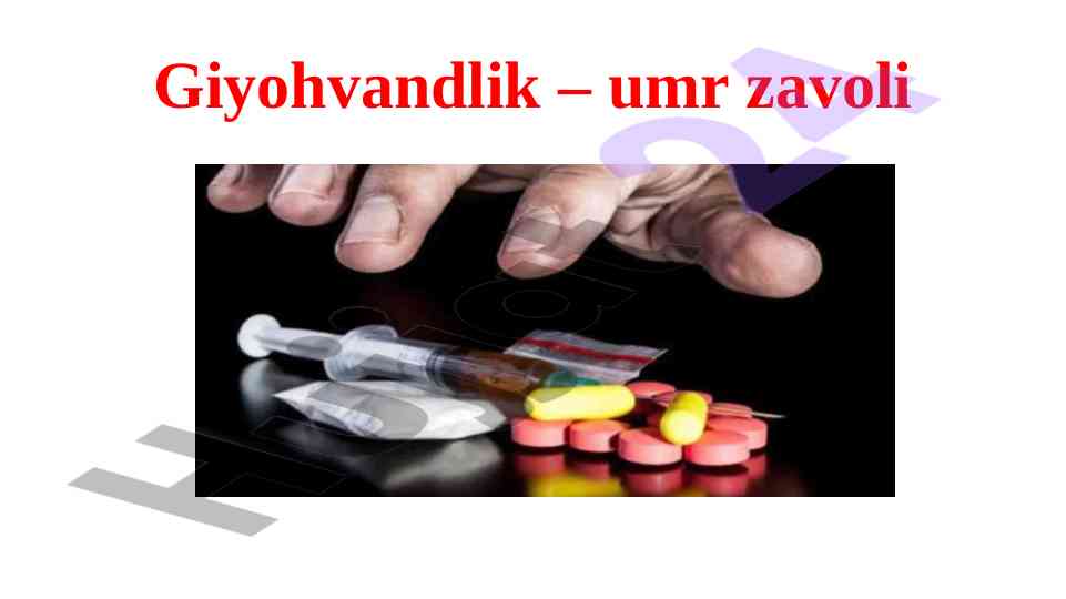 Giyohvandlikka qarshi kurash kuni tarixi