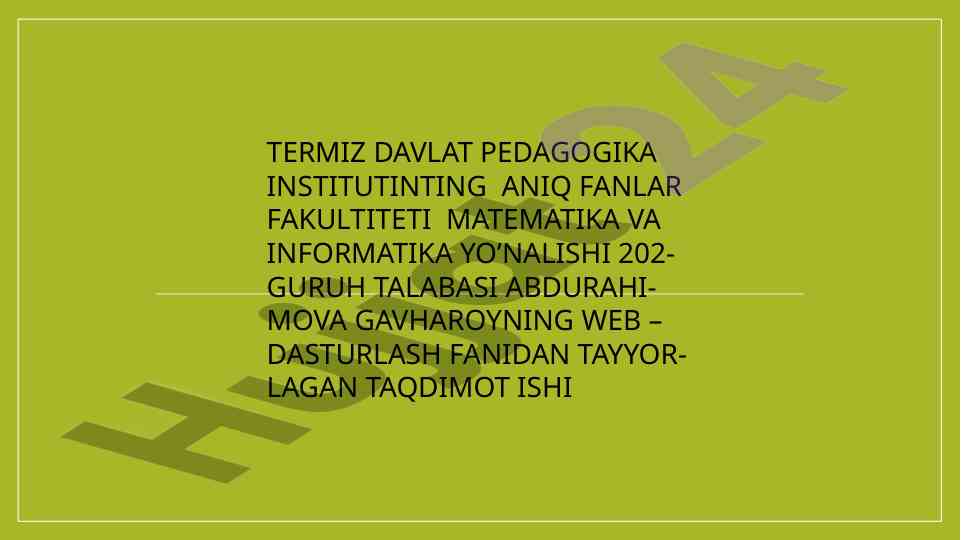 Ma’lumotlarni fayldan massivga yuklab olish