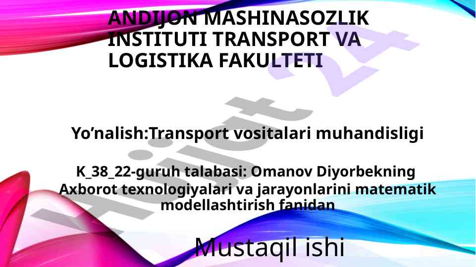 Dasturiy ta’minot va rivojlanish tendensiyalari