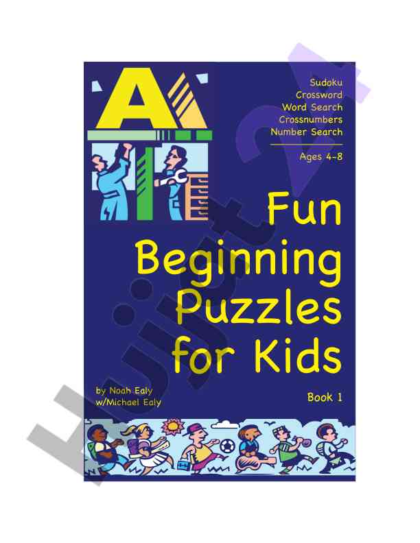 Fun beginning puzzles for kids book 1