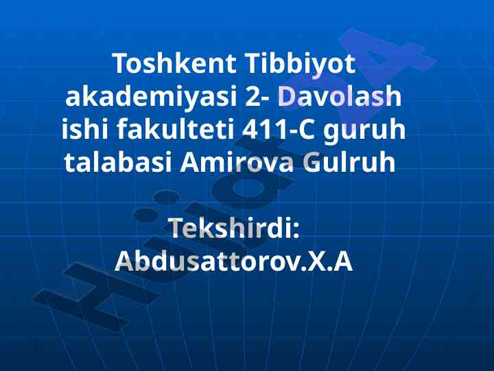 Tayanch harakat apparati sinishlari tashxislash