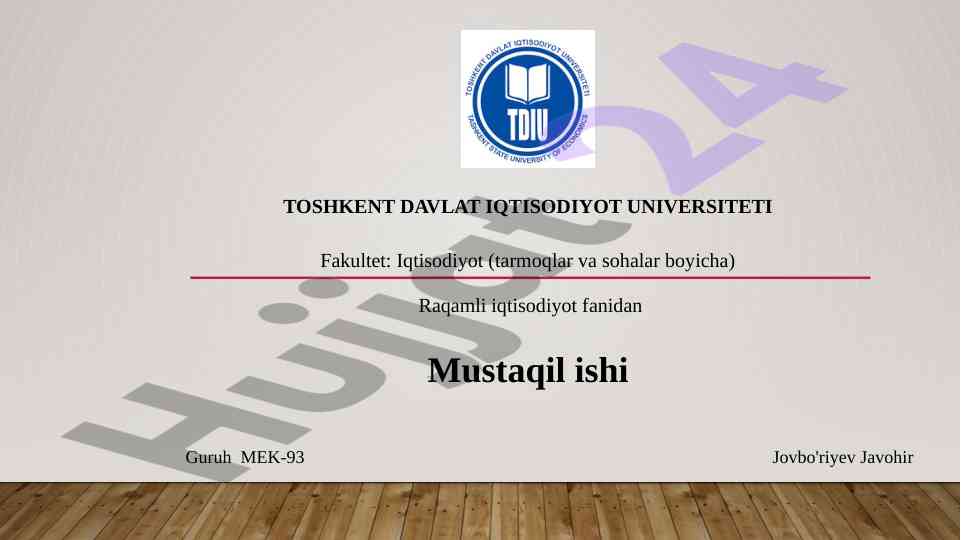 Raqamli texnologiyalar nima