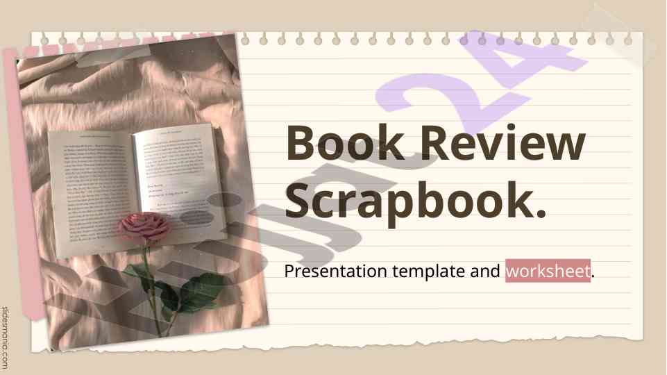 Animals overview presentation template and worksheet