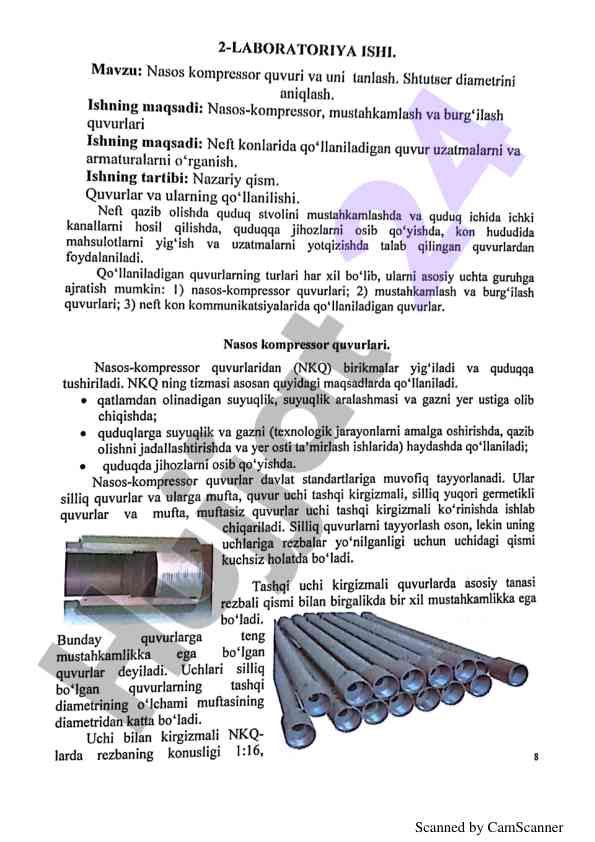 Innovatsion texnologiyalar bo‘yicha kurs ishlari
