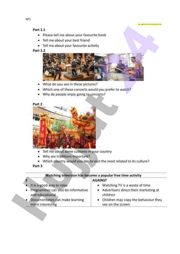 Student survey and discussion on challenges