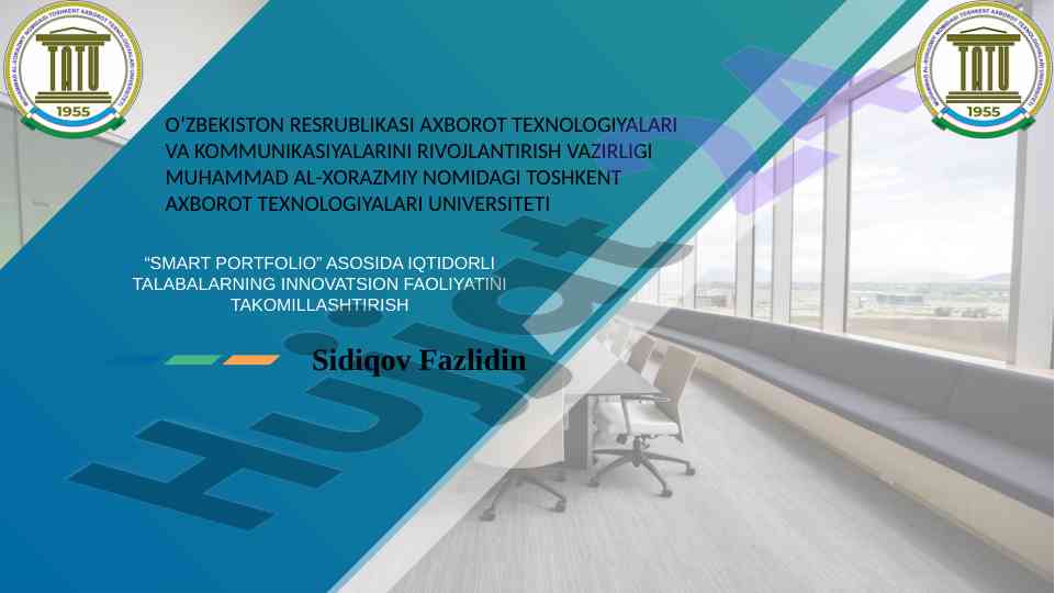 Smart portfolio: innovatsion faoliyatni takomillashtirish