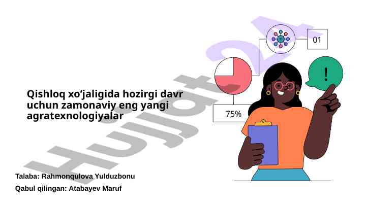 Zamonaviy agratexnologiyalar qishloq xo'jaligida